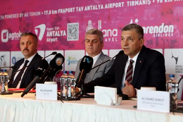 Akra Gran Fondo Antalya bisiklet yarışları 11 Nisan