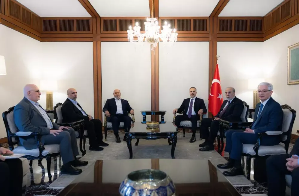 Bakan Fidan, Hamas Heyeti ile Görüştü