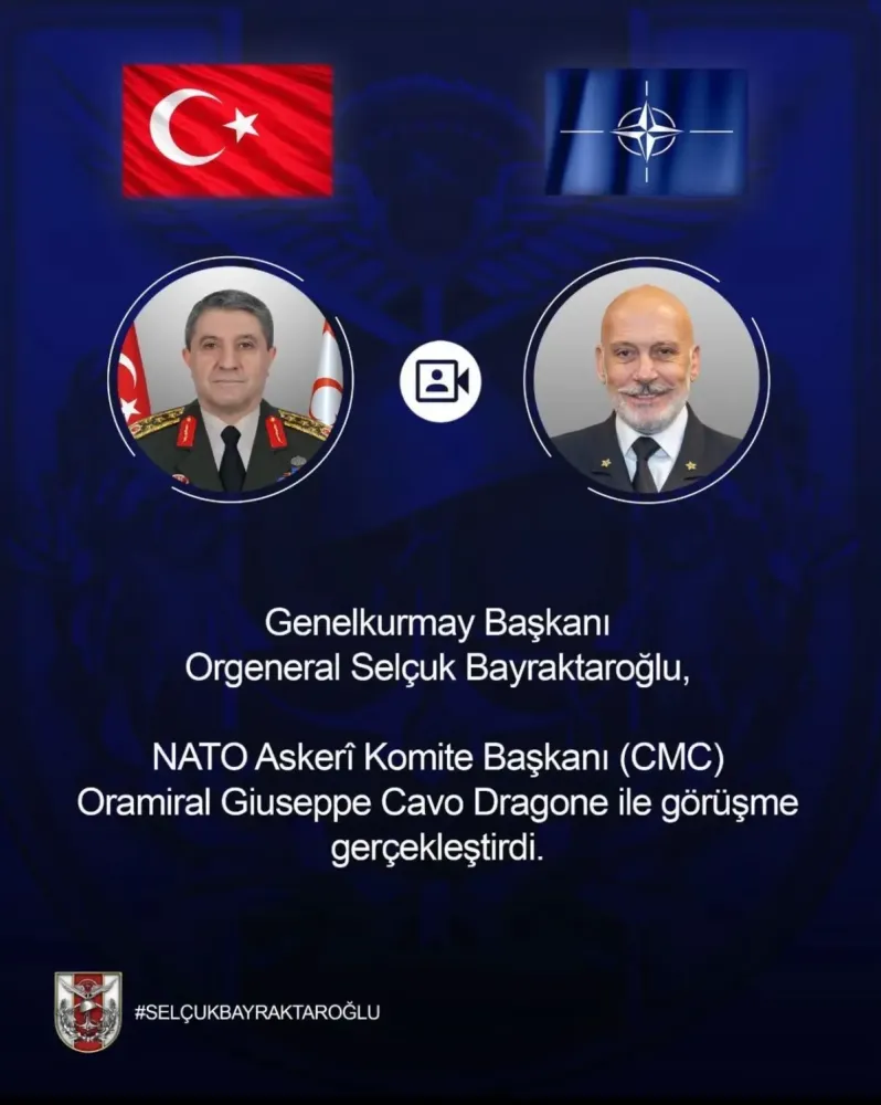 Bayraktaroğlu ve Dragone Görüştü