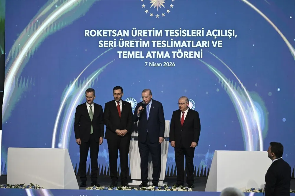 Cumhurbaşkanı Erdoğan, ROKETSAN Üretim Tesisleri Açılışı ve Temel Atma Töreni