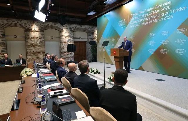 Cumhurbaşkanı Erdoğan, WEF Türkiye Ülke Stratejisi Toplantısı