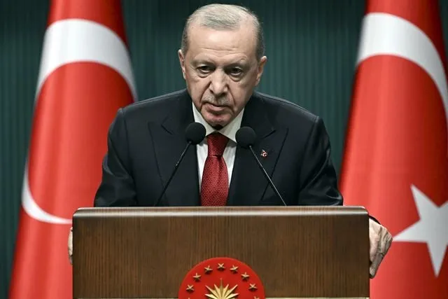 Kabine sonrası Erdoğan