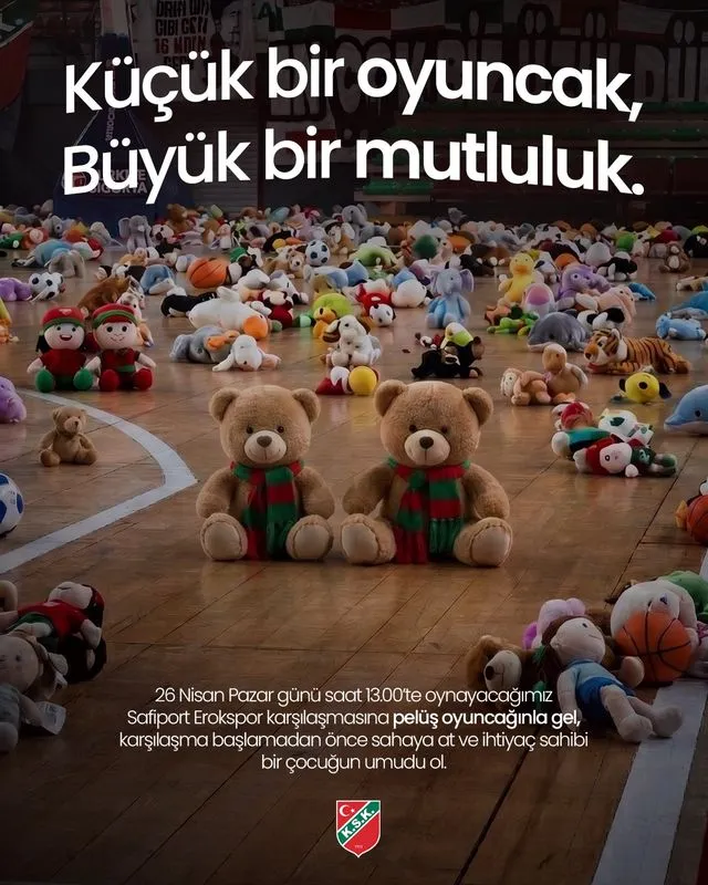 Karşıyaka'dan çocuklar için örnek kampanya