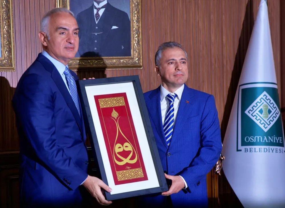 Kültür ve Turizm Bakanı Ersoy AK Parti Osmaniye İl Başkanlığını ziyaretinde konuştu Açıklaması