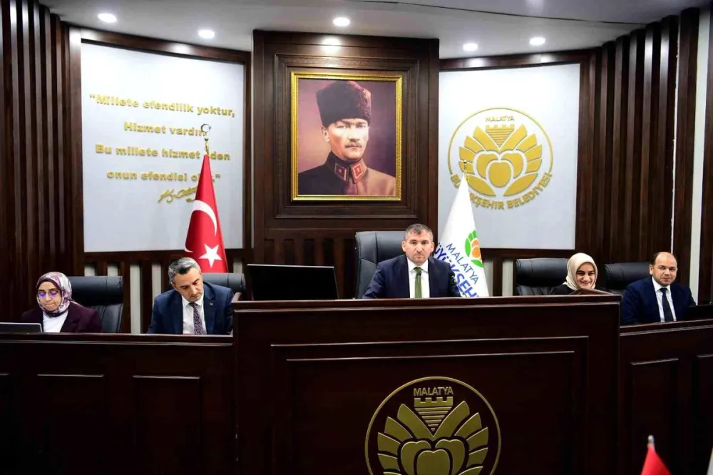 Malatya'da nisan ayı meclis toplantısı yapıldı - Son Dakika