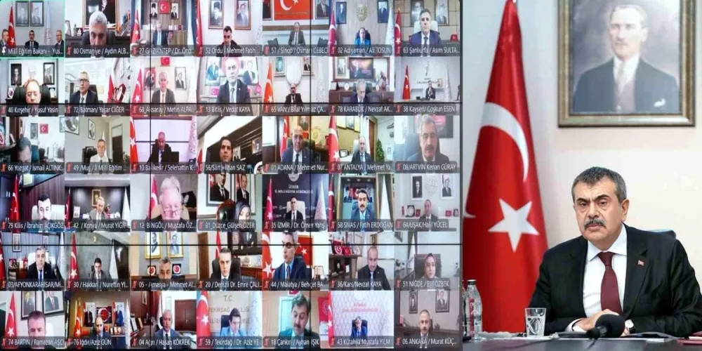 Milli Eğitim Bakanı Tekin, 81 il milli eğitim müdürüyle bir araya geldi