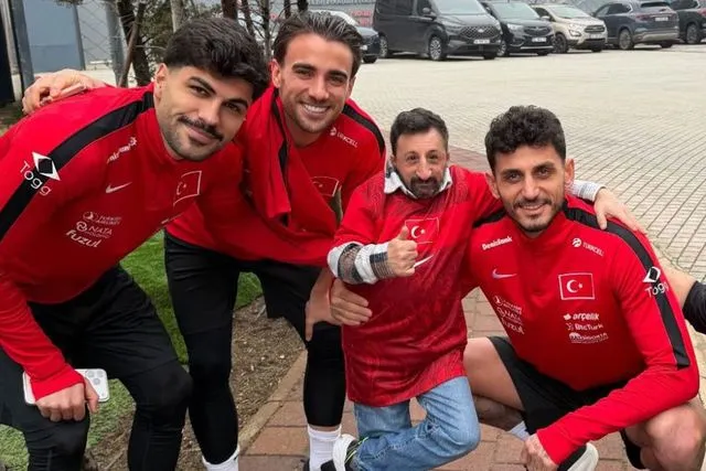 Milli Takım kampınına damga vuran ziyaret