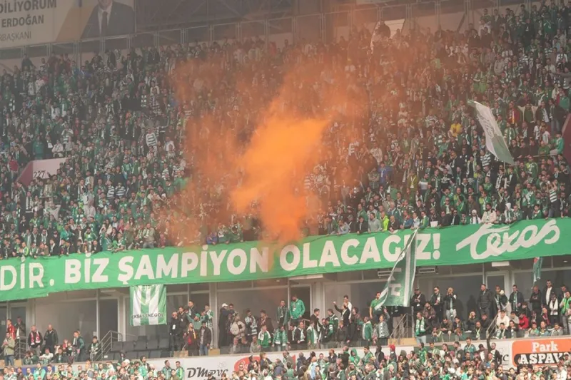 Bursaspor'a yarım milyon lira ceza
