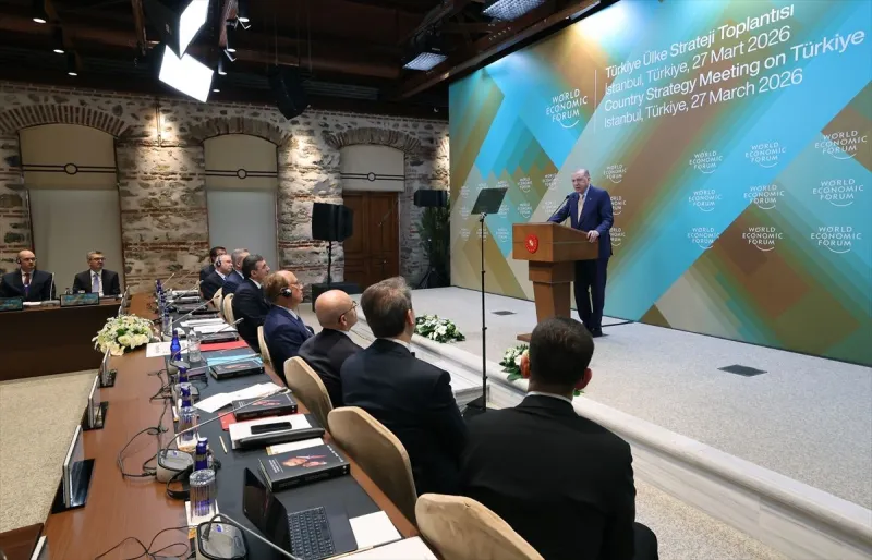 Cumhurbaşkanı Erdoğan, WEF Türkiye Ülke Stratejisi Toplantısı