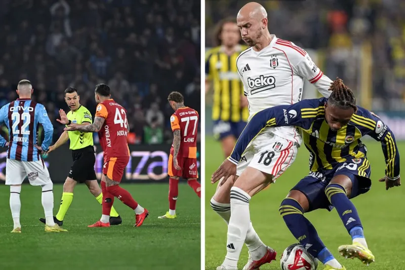 Derbilerin faturası ağır oldu! TFF açıkladı: İşte PFDK sevkleri