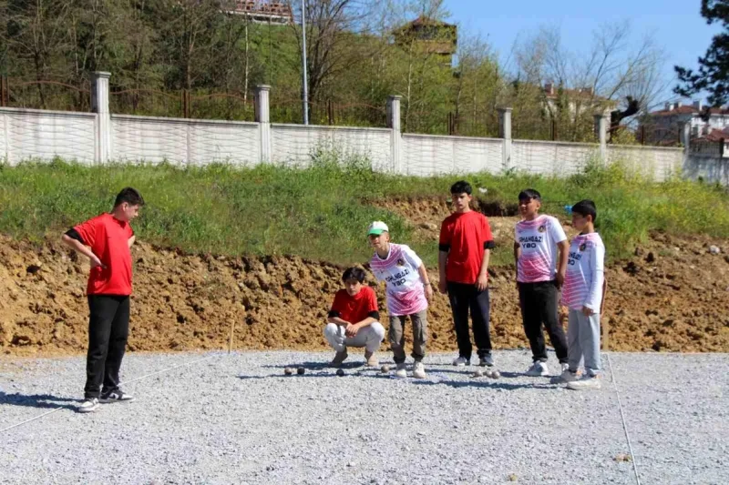 Düzce'de yıldız erkekler bocce müsabakaları tamamlandı