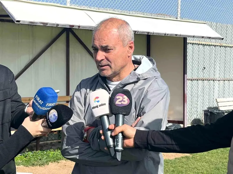 Elazığspor Teknik Direktörü Erkan Sözeri: