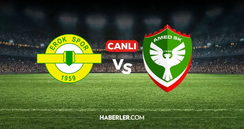 Erokspor Amedspor CANLI izle! Erokspor Amedspor maçı hangi kanalda, nereden izlenir?