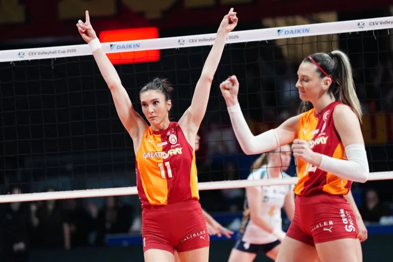Galatasaray Kadın Voleybol Takımı, CEV Kupası şampiyonu!