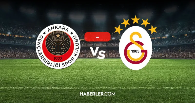 Gençlerbirliği Galatasaray kaç kaç? MAÇ SONUCU! Gençlerbirliği Galatasaray golleri kim attı, canlı maç anlatımı!