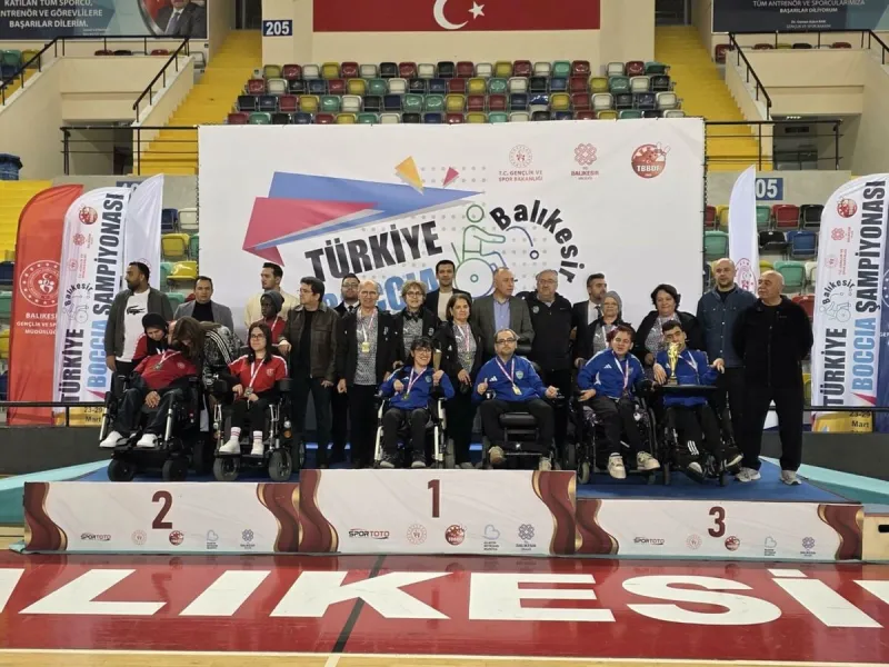 İzmirli sporculardan Boccia Türkiye Şampiyonası