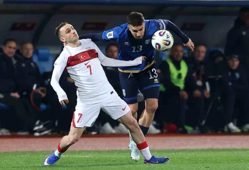 Kerem Aktürkoğlu, milli takımdaki 15. golünü kaydetti