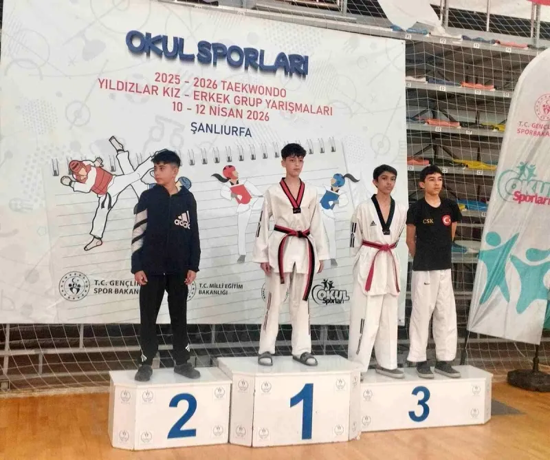 Niğdeli Genç Taekwondoculardan Şanlıurfa’da Görkemli Madalya Şovu