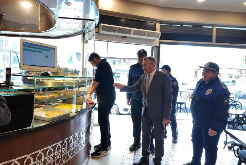 Ramazan Bayramı Tatlı Denetimleri Akdeniz İlçesinde Devam Ediyor