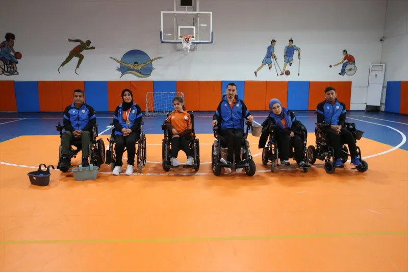 Serebral palsili Nurdan, boccia sporunda kısa sürede şampiyonluğa ulaştı