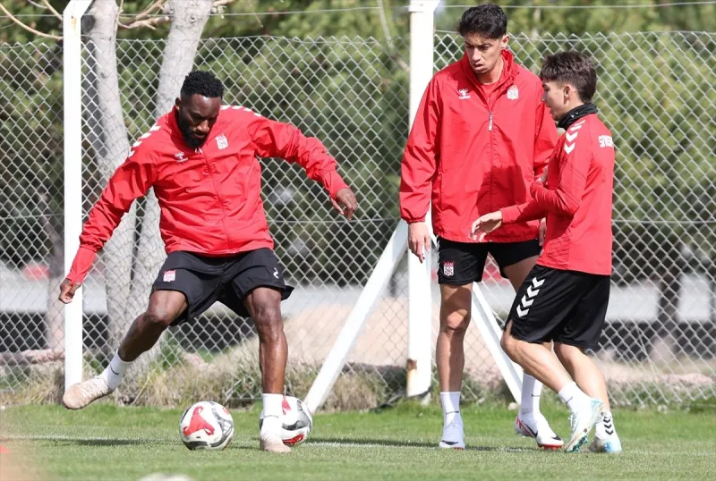 Sivasspor, Boluspor maçı için hazırlıklarını sürdürüyor