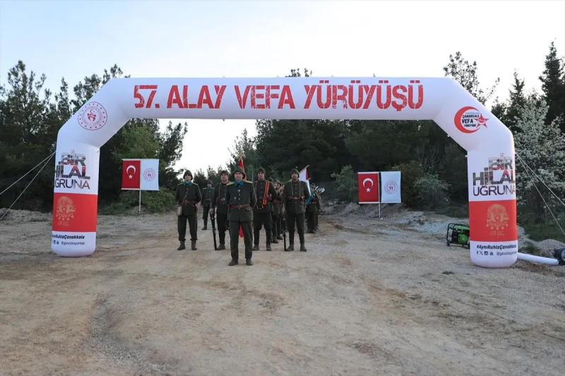 Tarihi Gelibolu Yarımadası'nda Vefa Yürüyüşü Başladı
