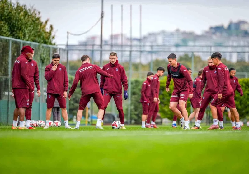 Trabzonspor Göztepe Karşılaşması İçin Hazırlıklarına Devam Ediyor