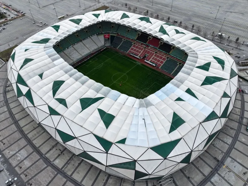 Trendyol Süper Lig statları havadan görüntülendi