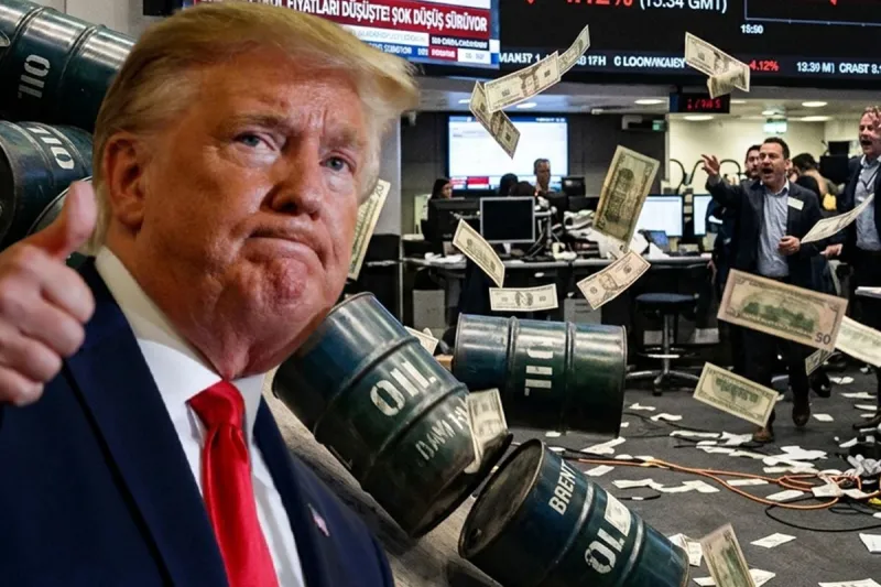 Trump'ın ateşkes açıklamasının ardından brent petrol fiyatı düştü