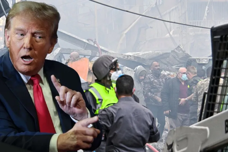 Trump'ın İsrail'in Lübnan'daki katliamına ilk yorumu skandal