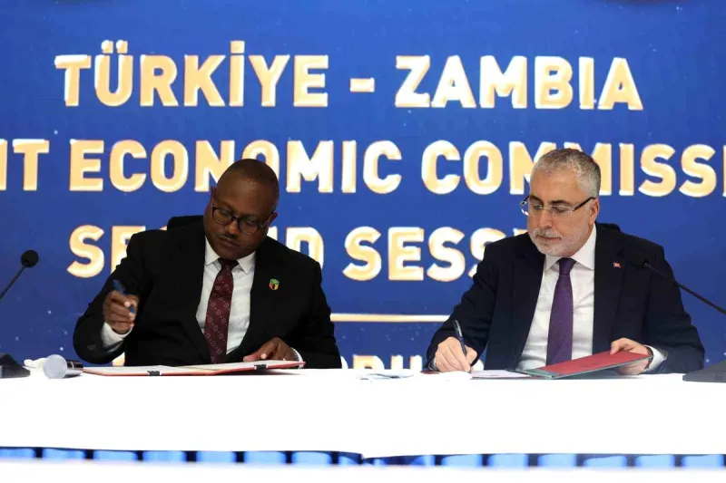 Türkiye ile Zambiya arasında KEK Toplantısı