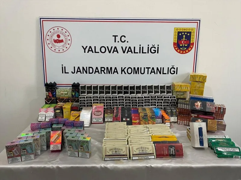 Yalova'da Kaçakçılıkla Mücadele Operasyonu: 2 Şüpheli Yakalandı