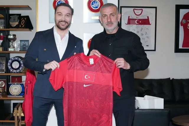Sinan Akçıl, TFF Başkanı İbrahim Hacıosmanoğlu