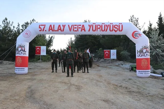 Tarihi Gelibolu Yarımadası'nda Vefa Yürüyüşü Başladı