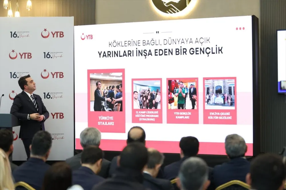 YTB'nin kuruluşunun 16. yıl dönümü nedeniyle Ankara'da program düzenlendi - Son Dakika